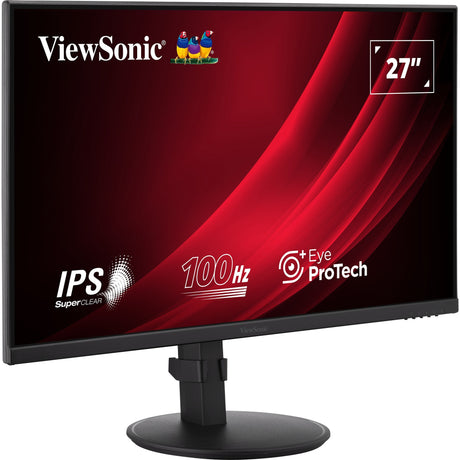 Viewsonic va2708-hdj 27 monitor (zwart, 1x displayport, 1x hdmi, 1x vga)