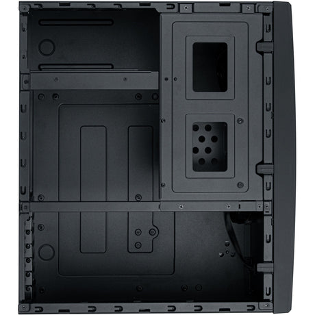 Silverstone sst-gd11b htpc behuizing (zwart | 2x usb-a | 1x usb-c)