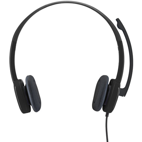 Logitech stereo headset h151 on-ear (zwart)