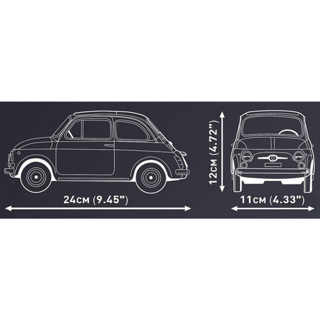 Cobi fiat abarth 595 constructiespeelgoed (schaal 1:12)