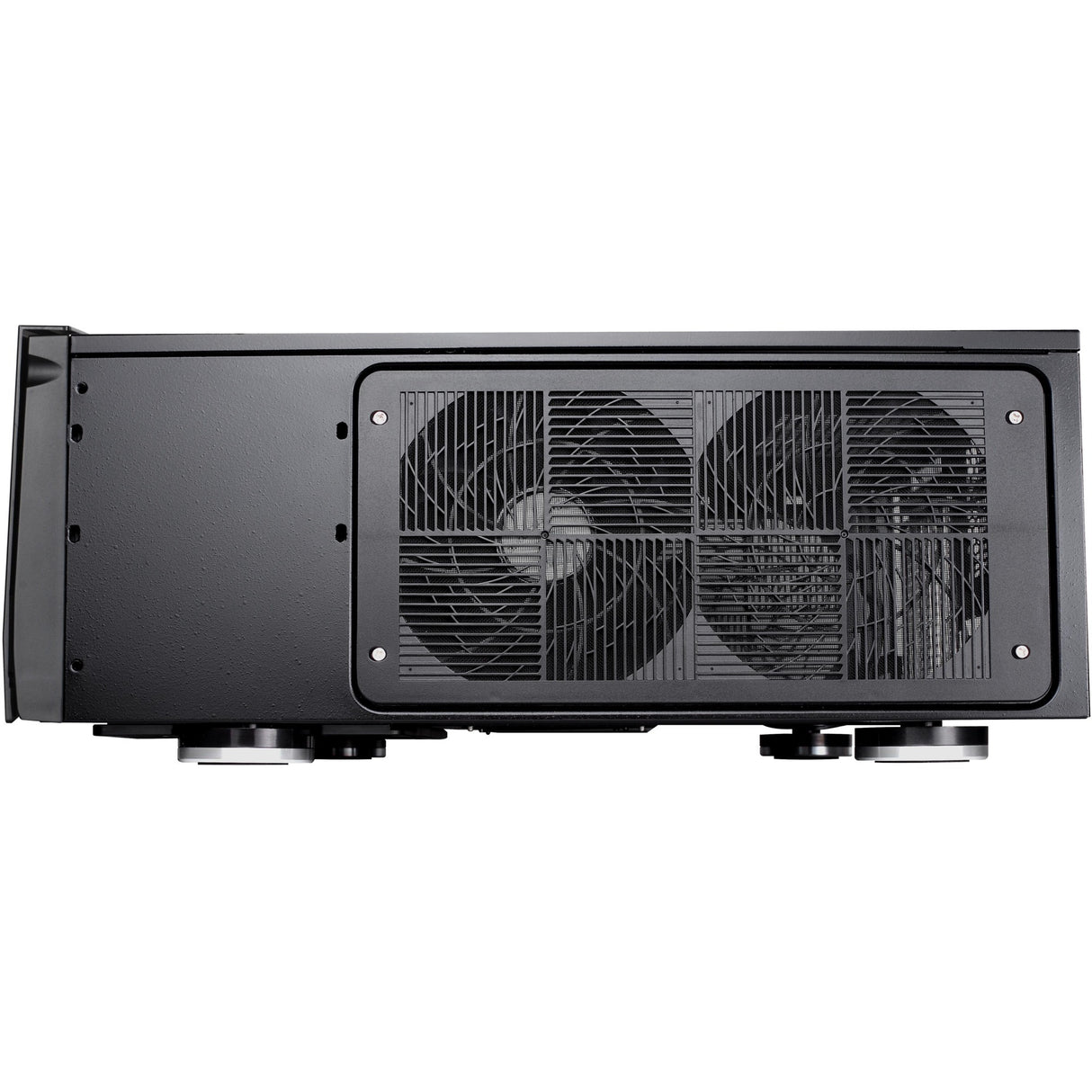 Silverstone sst-gd07b-c htpc behuizing (zwart | 1x usb-a | 1x usb-c)