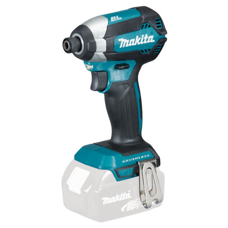 Makita accu slagmoersleutel dtd153z 18v (blauw zwart, accu en lader niet inbegrepen)