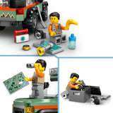 Lego city 60447 4x4 terreinwagen voor in de bergen