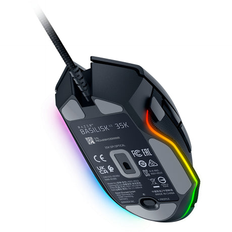 Razer basilisk v3 35k gaming muis (zwart, 35000 dpi, chroma rgb)