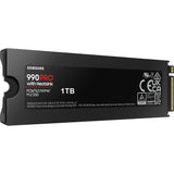 Samsung 990 pro heatsink 1 tb ssd (pcie 4.0 x4, nvme 2, m.2 2280, rgb leds)