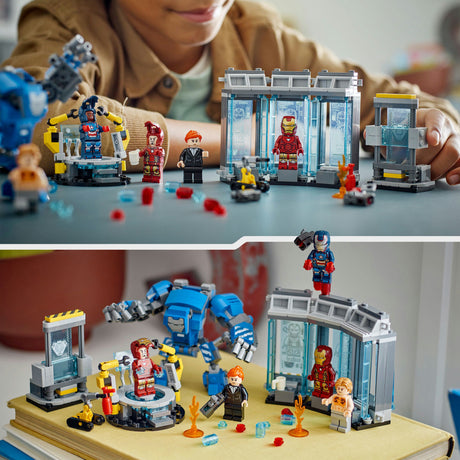 Lego marvel iron mans laboratorium: harnasruimte set - 76315