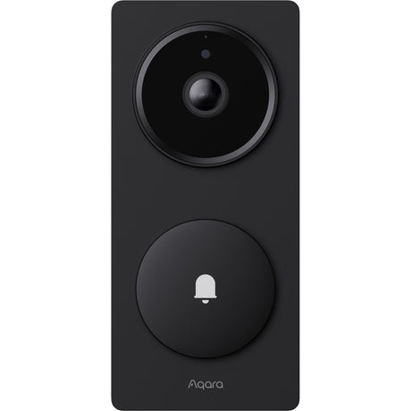Aqara slimme video deurbel g410 select (zwart, wifi, bluetooth, zigbee, matter)