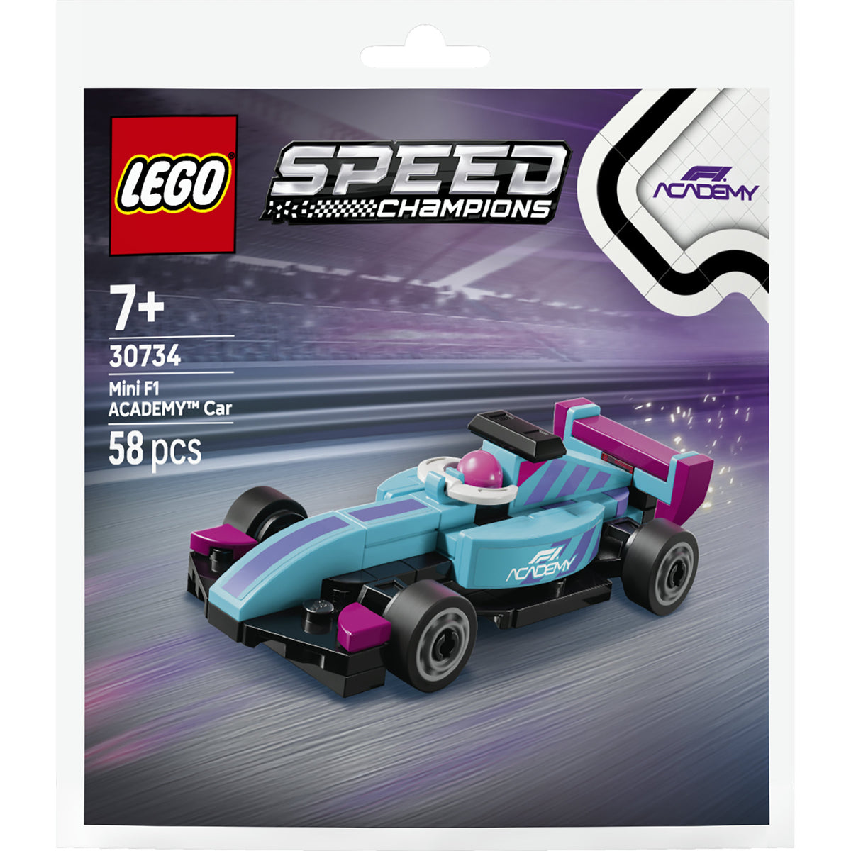 Lego mini f1 academytm auto