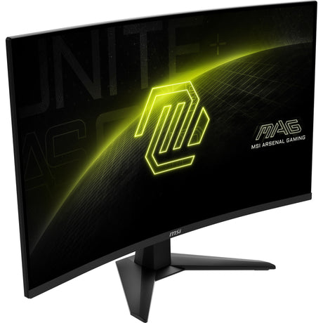 Msi mag 32cq6f 31.5 curved gaming monitor (zwart, 1x displayport, 2x hdmi, 180 hz)