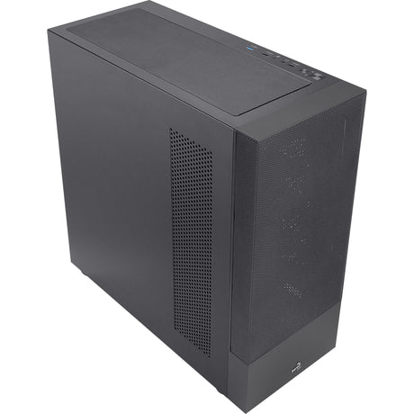 Aerocool cipher s-bk-v1 midi tower behuizing (zwart | 3x usb-a)