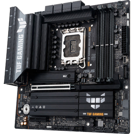 Asus tuf gaming b860m-plus socket 1851 moederbord (2.5 gb-lan, sound, µatx)