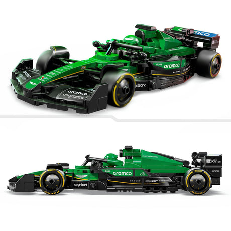Lego speed champions aston martin aramco f1 amr24 racewagen set - 77245