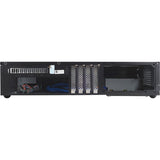 Silverstone ml04b htpc behuizing (zwart | 2x usb-a)