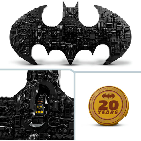 Lego super heroes - batman™ logo constructiespeelgoed (76330)