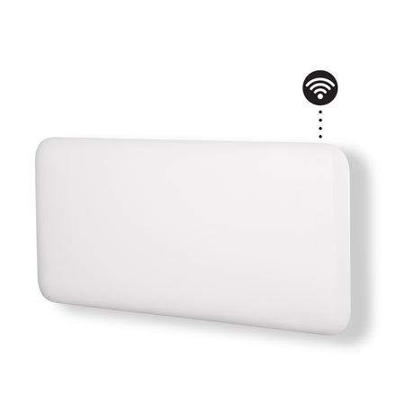 Mill steel wifi paneelverwarming pa1500wifi4a, 1500 watt convector (wit, wifi 2,4 ghz (wifi 6), bluetooth 5.2, zigbee 3.0 + app)