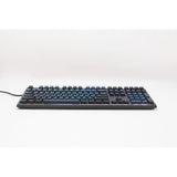 Ducky one 3 pro rgb mechanisch gaming toetsenbord (zwart, us lay-out (qwerty), cherry mx2a red, 100%, rgb led, double-shot pbt, quack mechanics, hot swap)