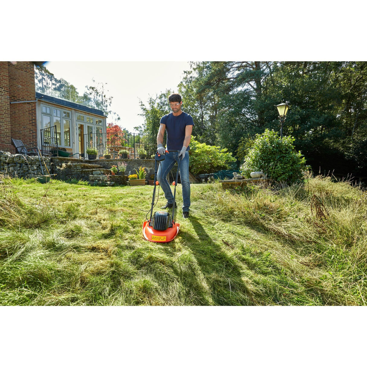 Black+decker 1200w zweefmaaier hovermaaier 30cm maaibreedte - bemwh551-qs
