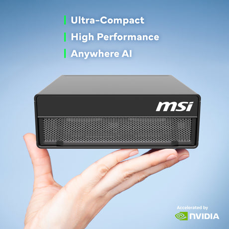 Msi edgexpert-32seu pc-systeem (zwart | cortex gb10 | nvidia blackwell | 128 gb | 4 tb ssd)