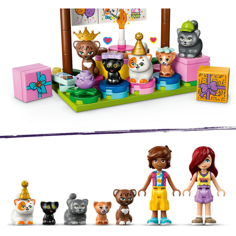Lego friends 42666 kattenverjaardagsfeestje en boomhut