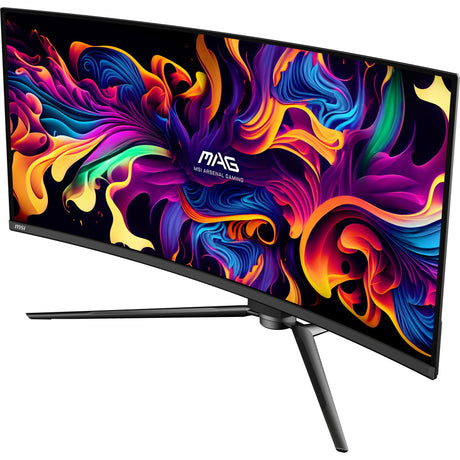 Msi mag 341cqp qd-oled 34 curved ultrawide gaming monitor (zwart, 1x displayport, 2x hdmi, 1x usb-c, 2x usb-a, 175 hz)