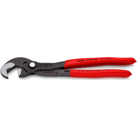 Knipex 250 mm verstelbare moerentang met antslip kunststof bekleed - 87 41 250