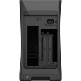 Fractal design era 2 charcoal mini tower behuizing (donkergrijs | 2x usb-a | 1x usb-c)