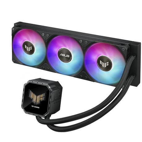 Asus tuf gaming lc iii 360 argb lcd waterkoeling (zwart)