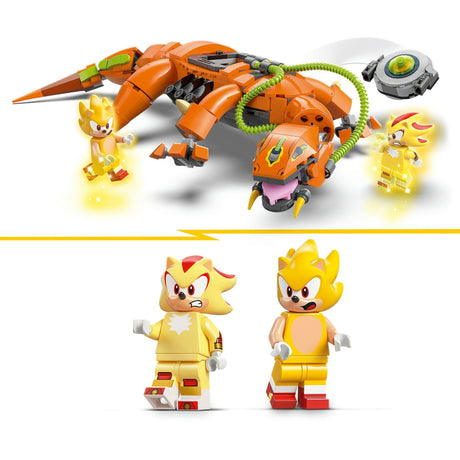 Lego sonic the hedgehog super shadow vs. biolizard set - 77003