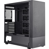 Aerocool cipher s-bk-v1 midi tower behuizing (zwart | 3x usb-a)