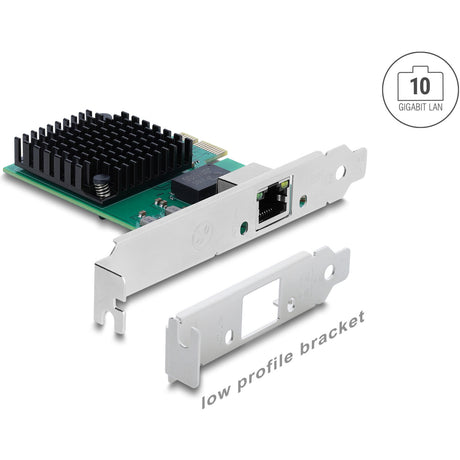 Delock pci express x1 network card 10 gigabit lan 1 x rj45 rtl8127 netwerkadapter