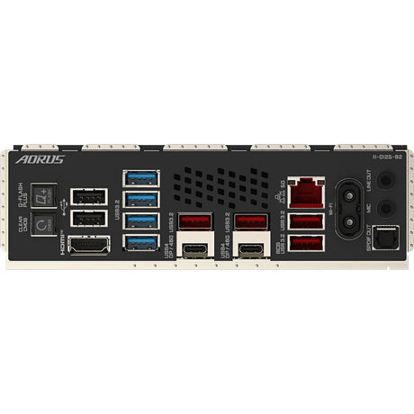 Gigabyte x870e aorus master socket am5 moederbord (zwart, raid, 5 gb-lan, wi-fi 7, bt, sound, atx)