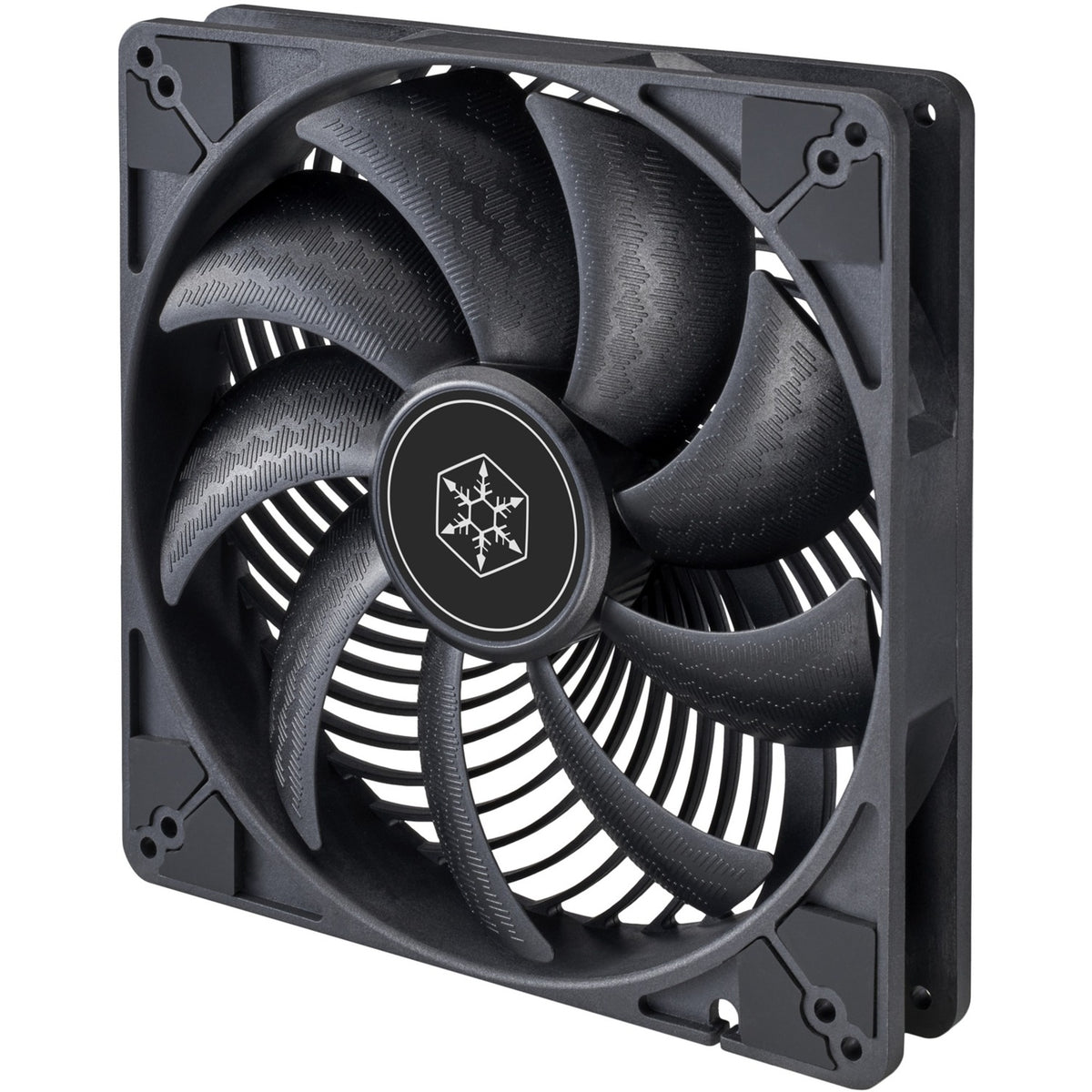Silverstone air penetrator 184i pro case fan (zwart, 180 x 180 x 32 mm, pwm)