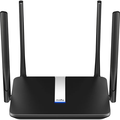 Cudy ac1200 wi-fi mesh 4g lte cat4 router (zwart, mesh, app, nano sim-slot)