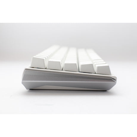 Ducky one 3 classic pure white mini rgb mechanisch toetsenbord (wit, us lay-out (qwerty), cherry mx red, 60%, rgb led, double-shot pbt, hot-swappable, quack mechanics)