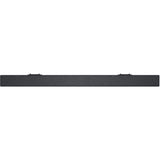 Dell slim soundbar sb521a (zwart, usb)
