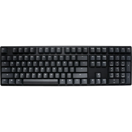 Ducky origin phantom black, toetsenbord (zwart, us lay-out, cherry mx blue, hot swap, pbt double-shot keycaps)