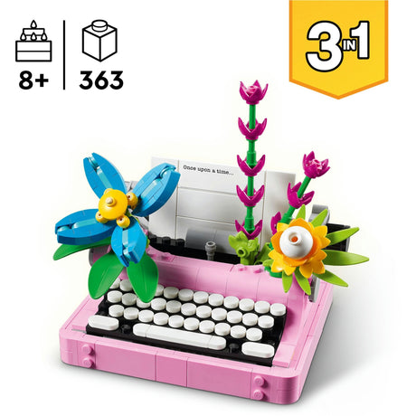 Lego creator 3in1 typemachine met bloemen - 31169