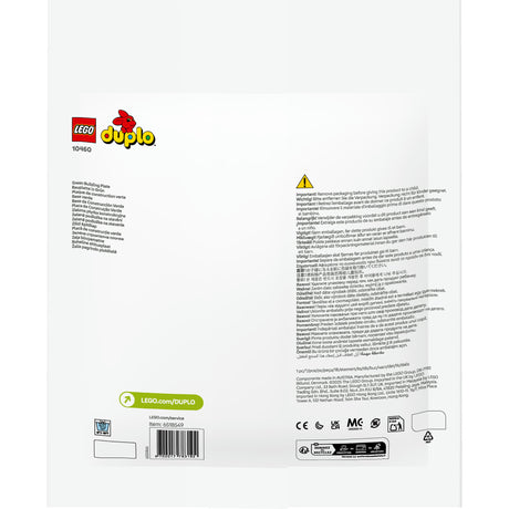 Lego duplo groene bouwplaat creatief en educatief speelgoed voor peuters 10460