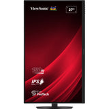 Viewsonic vg2708a 27 monitor (zwart, 1x hdmi, 1x displayport, usb-c, usb-a, sound, 100 hz)