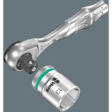 Wera 8008 a zyklop mini 3 ratel met 1 4 -aandrijving