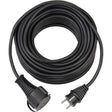 Brennenstuhl bremaxx® verlengkabel (25 m kabel, voor kortstondig gebruik buitenshuis ip44) 25 m zwart
