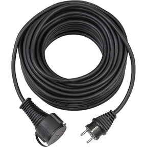 Brennenstuhl bremaxx® verlengkabel (25 m kabel, voor kortstondig gebruik buitenshuis ip44) 25 m zwart