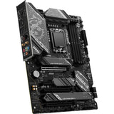 Msi z790 gaming plus wifi socket 1700 moederbord (grijs zwart, raid, 2.5 gb-lan, wi-fi 6e, bt, sound, atx)