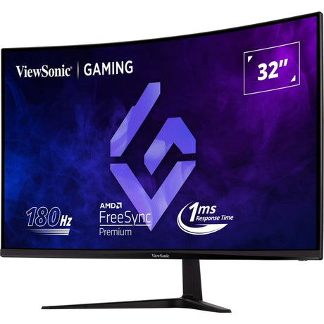 Viewsonic vx3218c-2k 32 curved gaming monitor (zwart, 1x displayport, 2x hdmi, 180 hz)