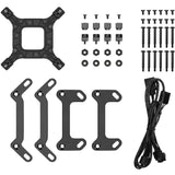 Deepcool lp360 waterkoeling (zwart, 4-pins pwm fan-connector)