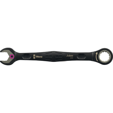 Wera 6000 joker black edition 11 set 1 steek-ringratelsleutelset, 11‑delig moersleutel (zwart)