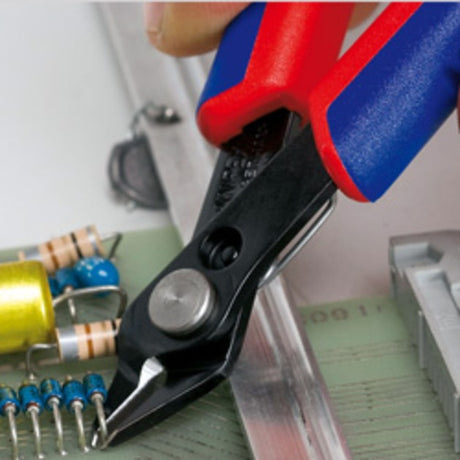 Knipex 78 31 125 zijsnijtang 60 hrc smalle kop 125mm