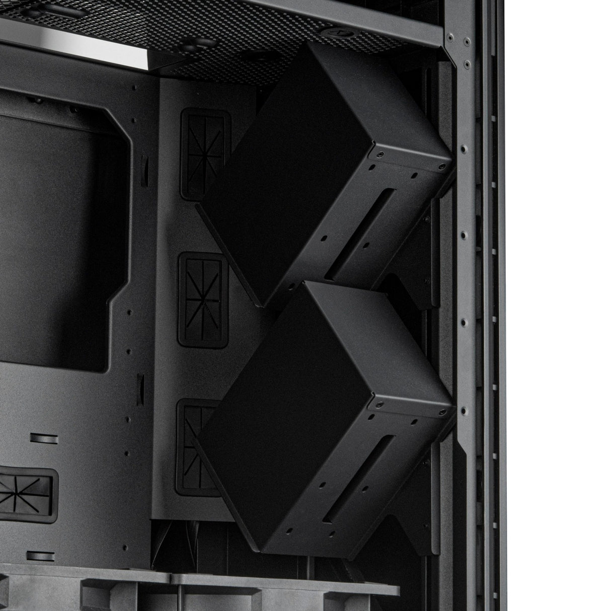 Silverstone alta f2 big tower behuizing (zwart | 4x usb-a | 1x usb-c | tempered glass)