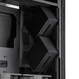Silverstone alta f2 big tower behuizing (zwart | 4x usb-a | 1x usb-c | tempered glass)