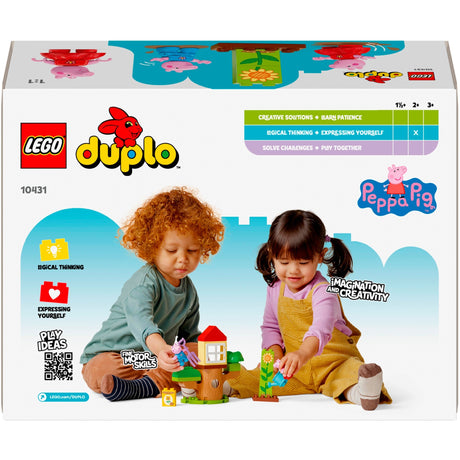 Lego duplo - peppa big tuin en boomhut constructiespeelgoed (10431)